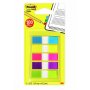 Teippimerkki Post-it Index 683-5CB värilajitelma 5x20kpl