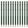 Lyijykynä Faber-Castell 9000/8B, 12kpl/ras murtumaton lyijy