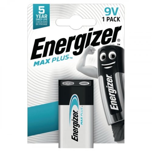 9V paristo Energizer® max plus™