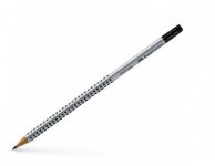 Lyijykynä Faber-Castell Grip 2001 HB kumilla, 12kpl/ras