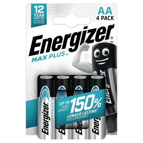 AA paristo 1.5 V LR6 Energizer® max plus™ 4kpl