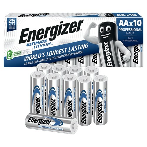 AA paristo 1.5 V LR6 Energizer® ultimate lithium™ litiumparisto 10kpl