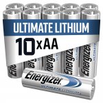 AA paristo 1.5 V LR6 energizer ultimate litiumparisto 10kpl
