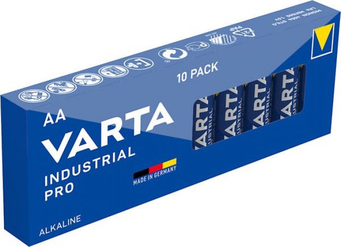 AA paristo LR6 Varta Industrial PRO 10kpl