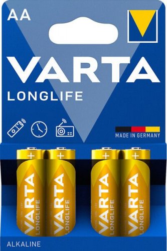 AA paristo LR06 Varta Longlife 4kpl