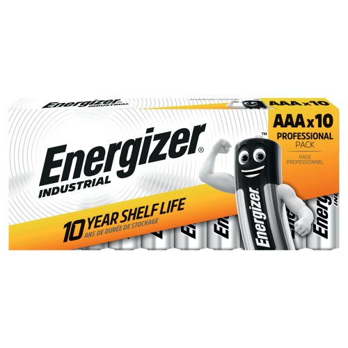 AAA paristo 1.5 V LR3 Energizer industrial pairsto 1 kpl=10 10kpl