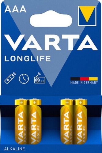 AAA paristo LR03 Varta Longlife 4kpl