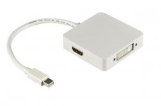 Adapteri Displayport Deltaco MiniDisplay-HDMI/DVI/
