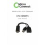 Adapteri Displayport MicroConnect HDMI/ M/F 0,25m
