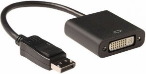 Adapteri Displayport to DVI Displayport M- DVI F