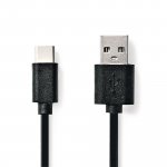 Kaapeli Usb-c - usb-a 2.0 1m