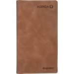 Ajasto agenda horizontal, ruskea