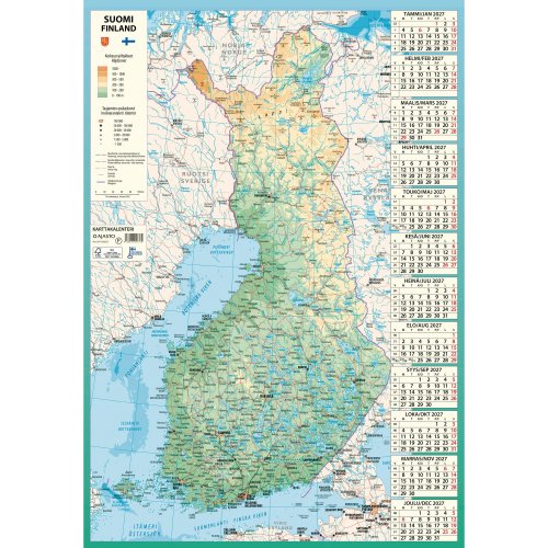 Ajasto karttakalenteri