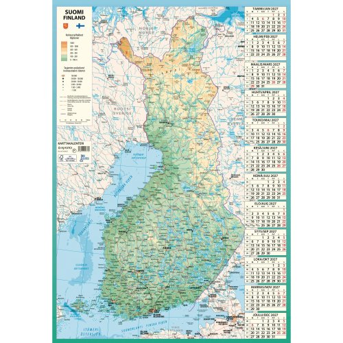 Ajasto karttakalenteri