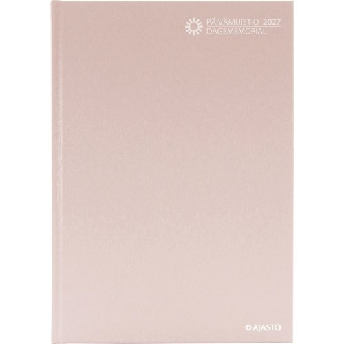 Ajasto päivämuis/dagsmemo sidot v.roosa