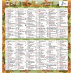 Ajasto seinäalmanakka 197x210mm