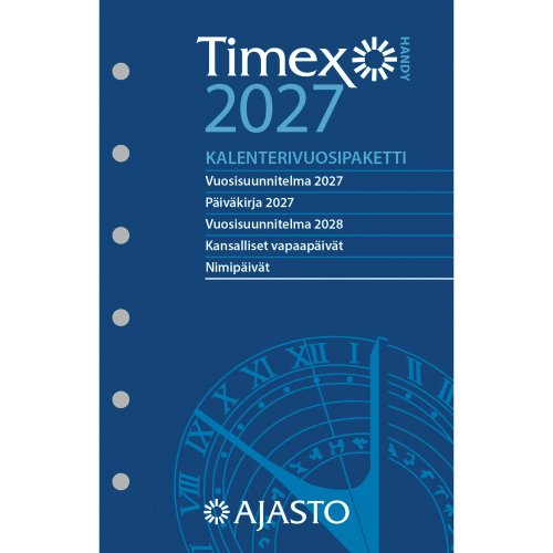Ajasto timex handy -vuosipaketti