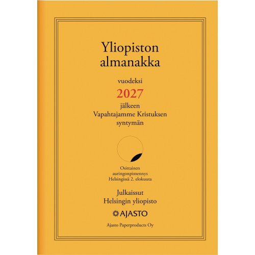 Ajasto yliopiston almanakka a4