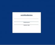 Ajopäiväkirja A5L Ajopäiväkirja A5L