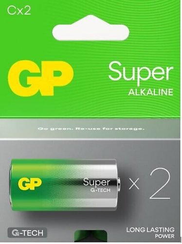Alkaliparisto GP Super 14AU/LR14 C