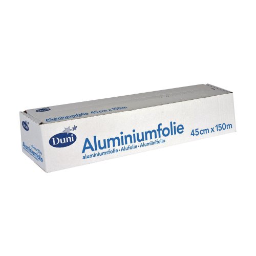 Alumiinifolio Duni telineessä 45cmx150m
