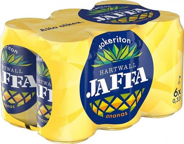 Ananas Jaffa sokeriton 24x330ml