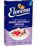 Annospikapuuro Elovena Hetki Omena-mustikka-vadelma 12x35g
