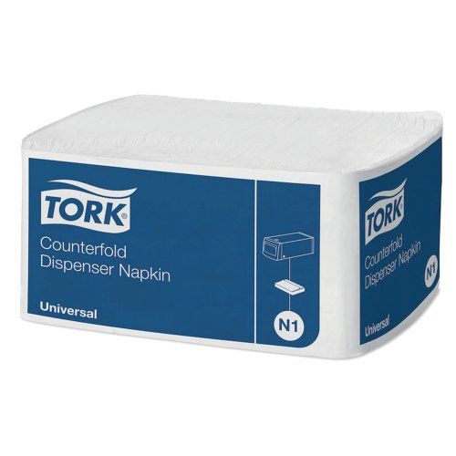 Annostelijaliina Tork® counterfold valkoinen n1 300kpl