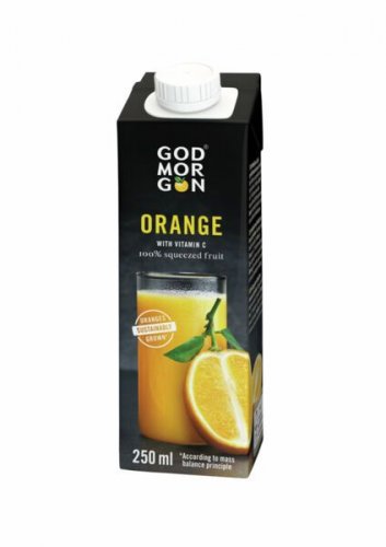 Appelsiinitäysmehu God Morgon Classic 15x250ml