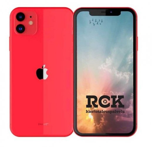 Apple iphone 11 128Gb Red tehdashuollettu