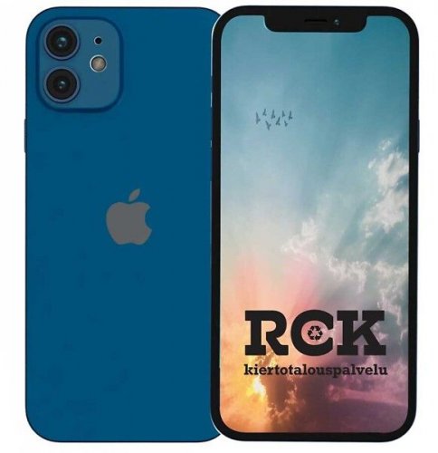 Apple iphone 12 128GB Blue tehdashuollettu