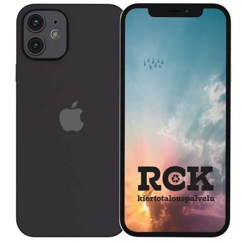 Apple iphone 12 64GB Black tehdashuollettu