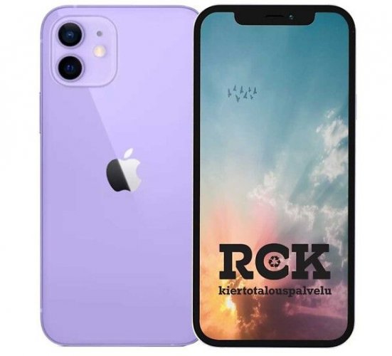 Apple iphone 12 64GB Purple tehdashuollettu