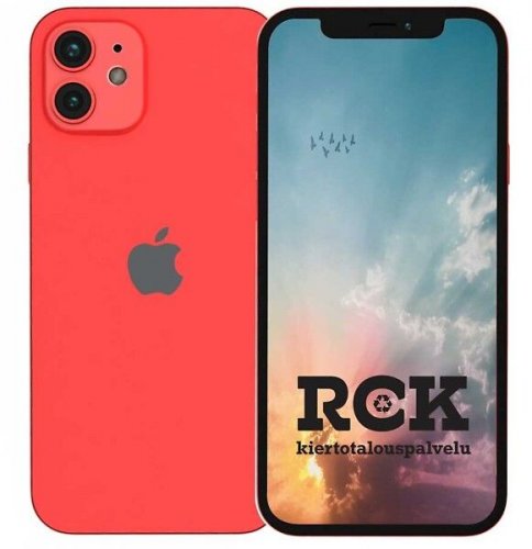 Apple iphone 12 64GB Red tehdashuollettu