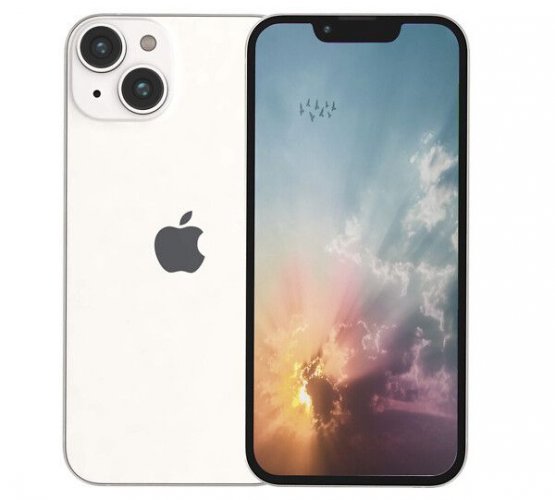 Apple iphone 14 128GB White tehdashuollettu