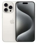 Apple iphone 15 Pro 128GB valkotitaani tehdashuollettu