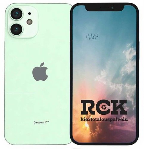 Apple iphone 12 mini 64GB green tehdashuollettu