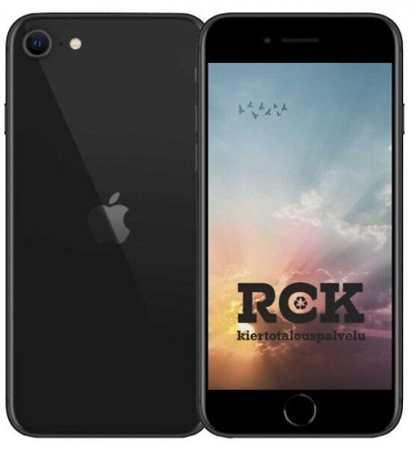 Apple iphone SE2020 128GB Black tehdashuollettu