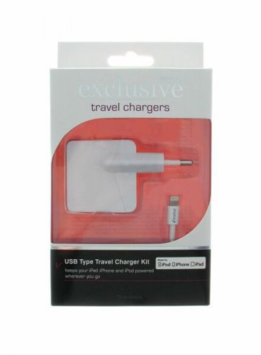 Apple iphone Verkkolaturi Insmat MFI Lightning 2.4 A, iPad/iPhone/iPod