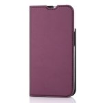 Apple iphone Wave 14 Lompakkokotelo Smoky Sangria