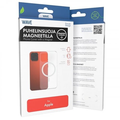 Apple iphone Wave 15 Plus Suojakuori Magsafe Kirkas