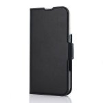 Apple iphone Wave 17 lompakkokotelo musta