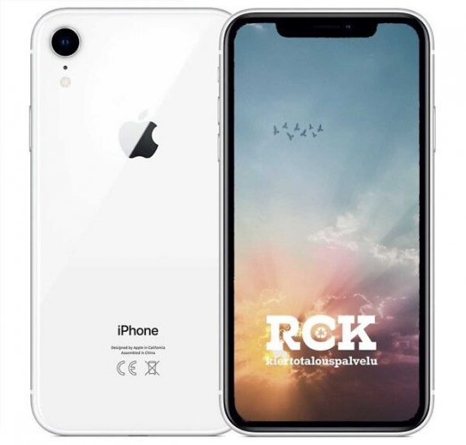 Apple iphone XR 128GB White tehdashuollettu