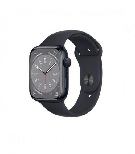 Apple Watch S8 45mm Black GPS Wi-Fi AL huollettu