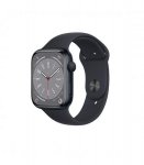Apple Watch S8 45mm Black GPS Wi-Fi AL huollettu
