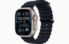 Apple Watch Ultra 2 49 mm Titanium silver/black 4G EU huollettu