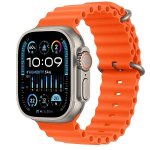 Apple Watch Ultra 2 49mm Orange titaani, Ocean Band älykello