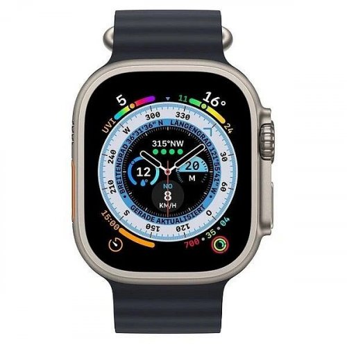 Apple Watch Ultra 49mm Titanium silver/black 4G EU A2684