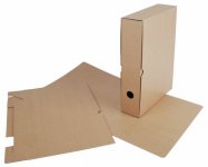 Arkistokansio + kotelo A4 6,5cm ilman piikkimekanismia