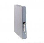 Arkistokotelo A4 2,5cm nappi/nauha ISO 16245